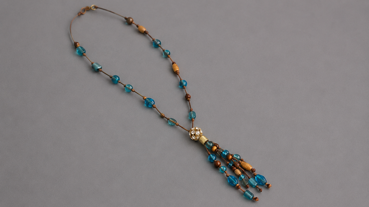 Boho Tassel Necklace - Image 4