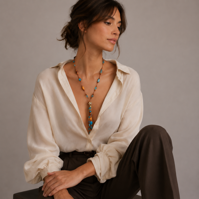 Boho Tassel Necklace