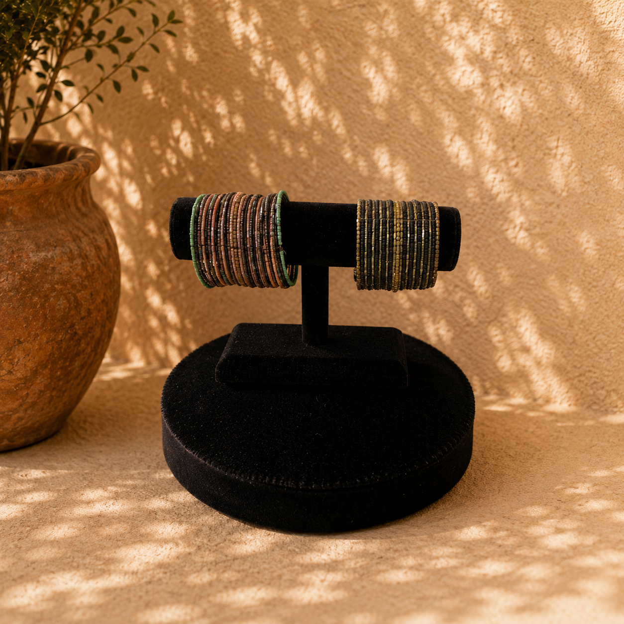 Assorted Beaded Cuff Bracelets - Image 5