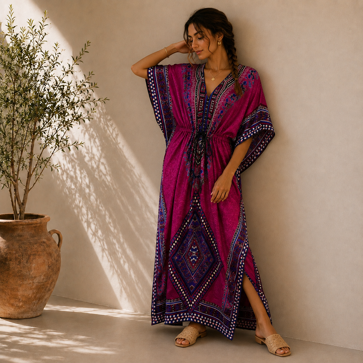 Kimono Kaftan Dresses - Image 8