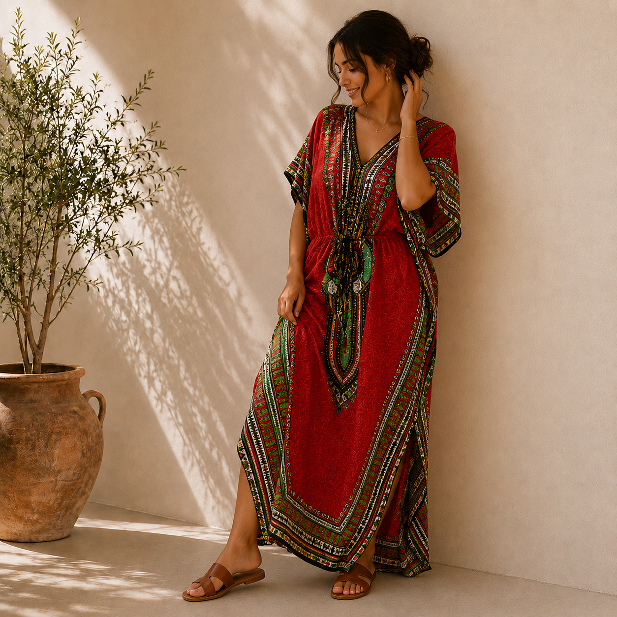 Kimono Kaftan Dresses - Image 12