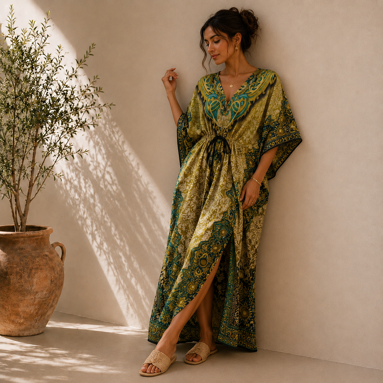 Kimono Kaftan Dresses - Image 15