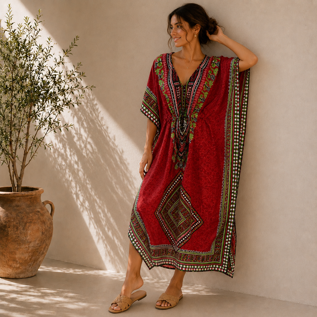 Kimono Kaftan Dresses - Image 9