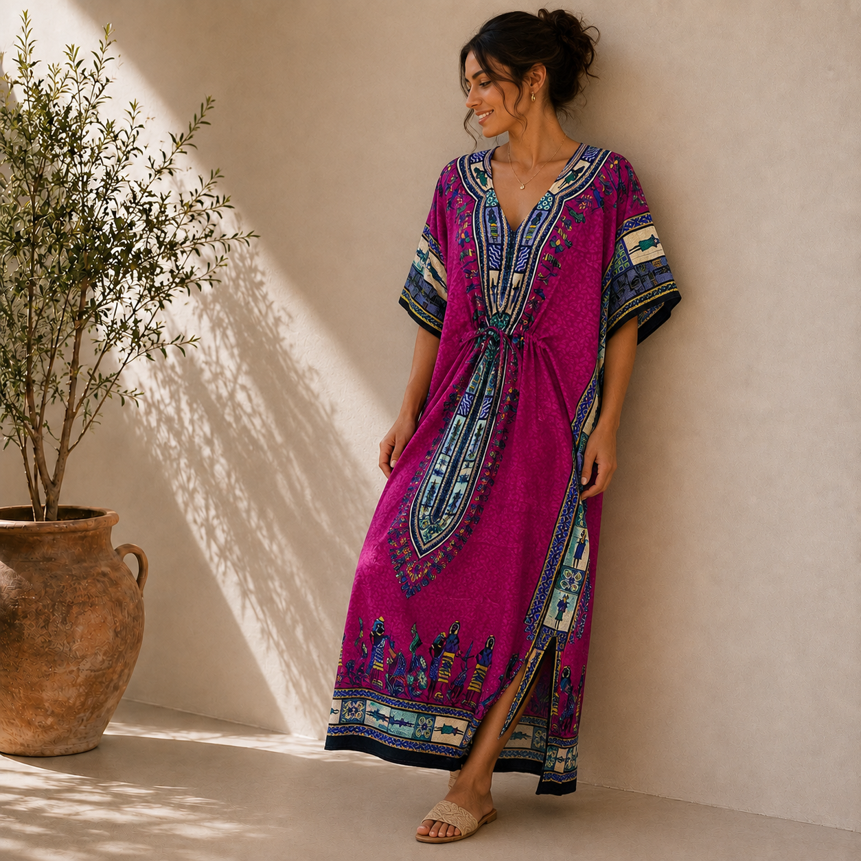 Kimono Kaftan Dresses - Image 10