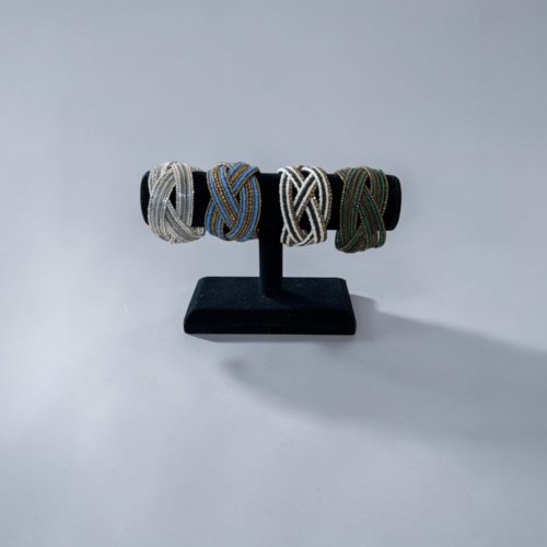 Assorted Beaded Cuff Bracelets | Boho Wide Cuff Bracelet | Colorful Statement Jewelry | One Size