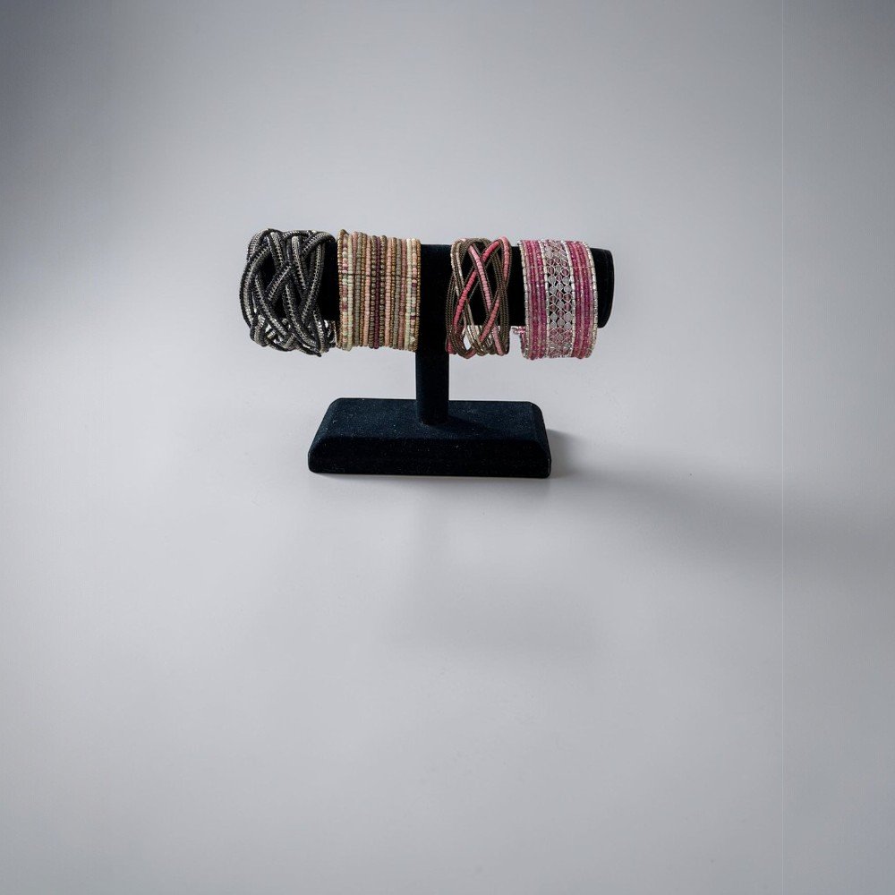 Assorted Beaded Cuff Bracelets | Boho Wide Cuff Bracelet | Colorful Statement Jewelry | One Size - Image 6