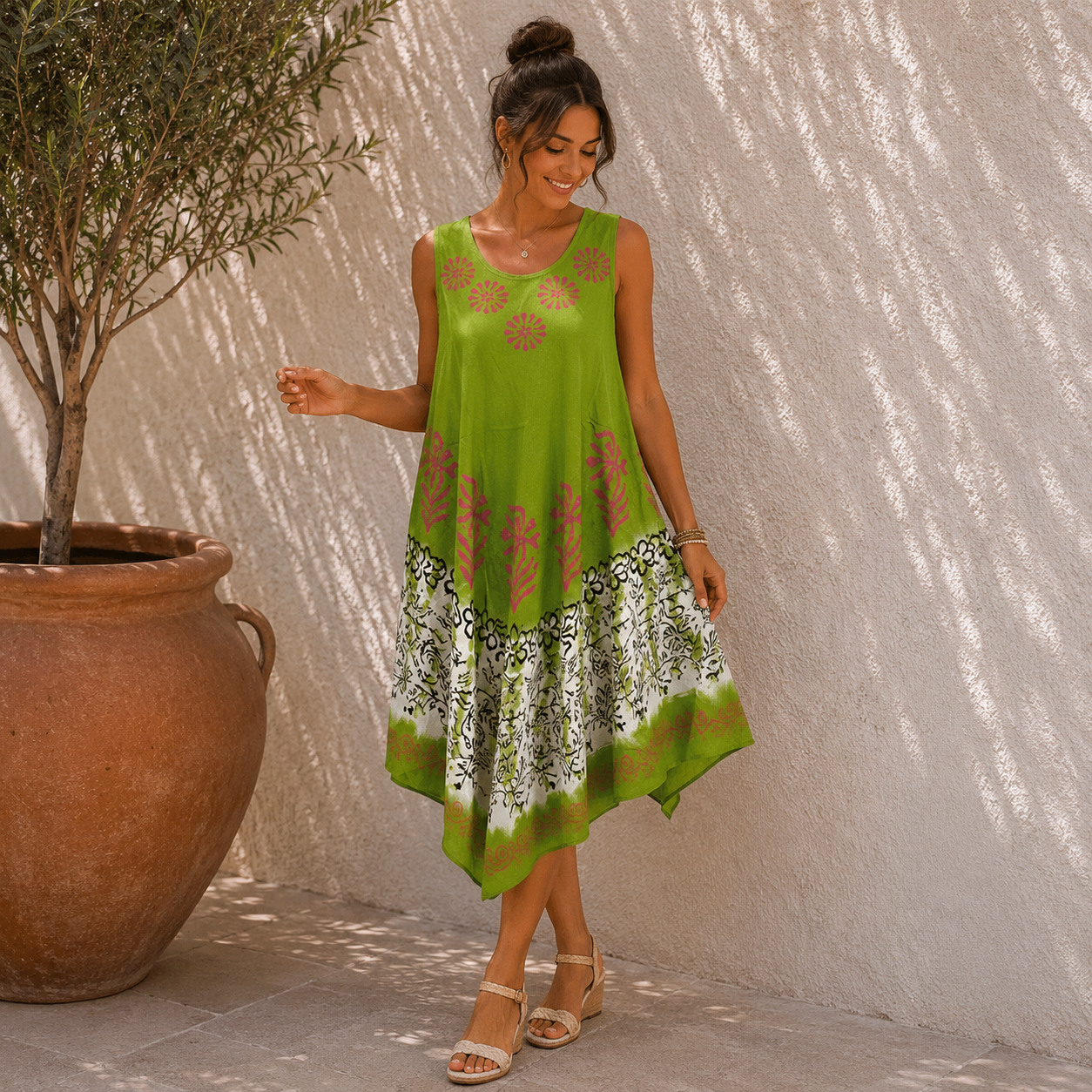 Womens Tie Dye Sundress - Image 5