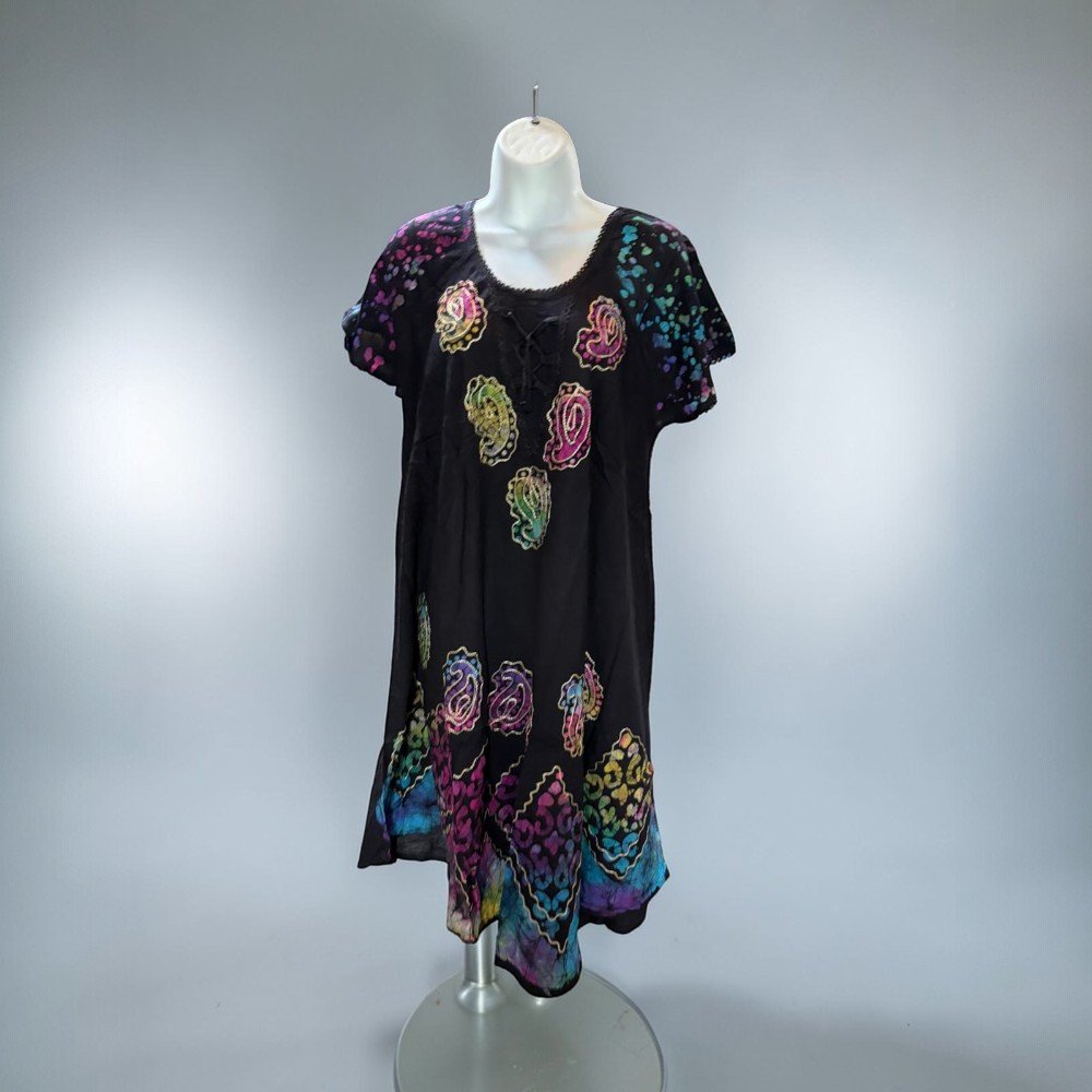 Colorful Boho Tunic Dress - bohemian fashion