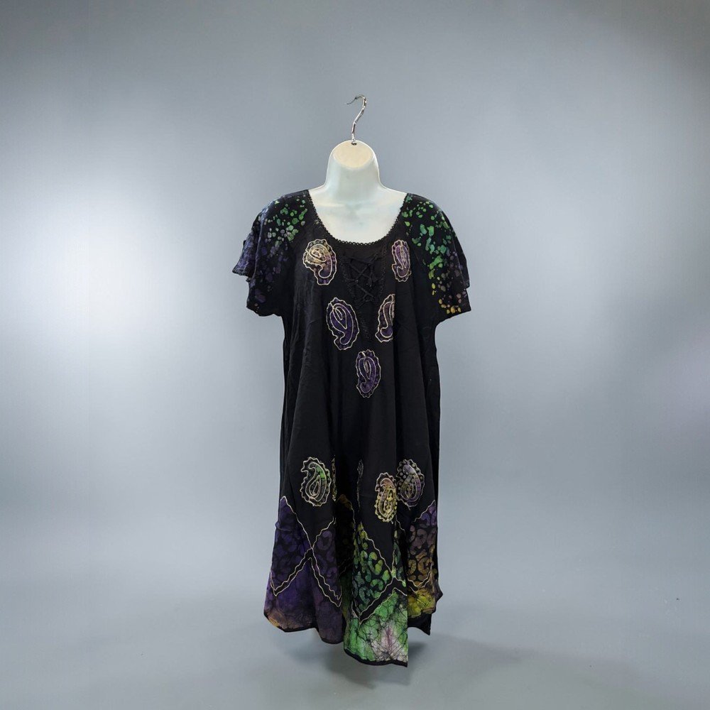 Colorful Boho Tunic Dress - bohemian fashion