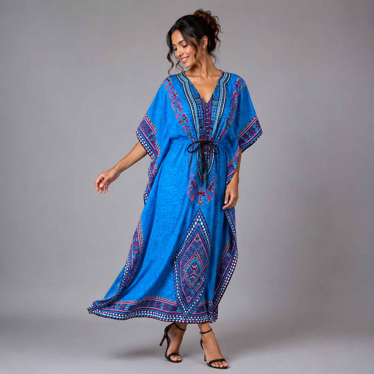 Kimono Kaftan Dresses - bohemian fashion