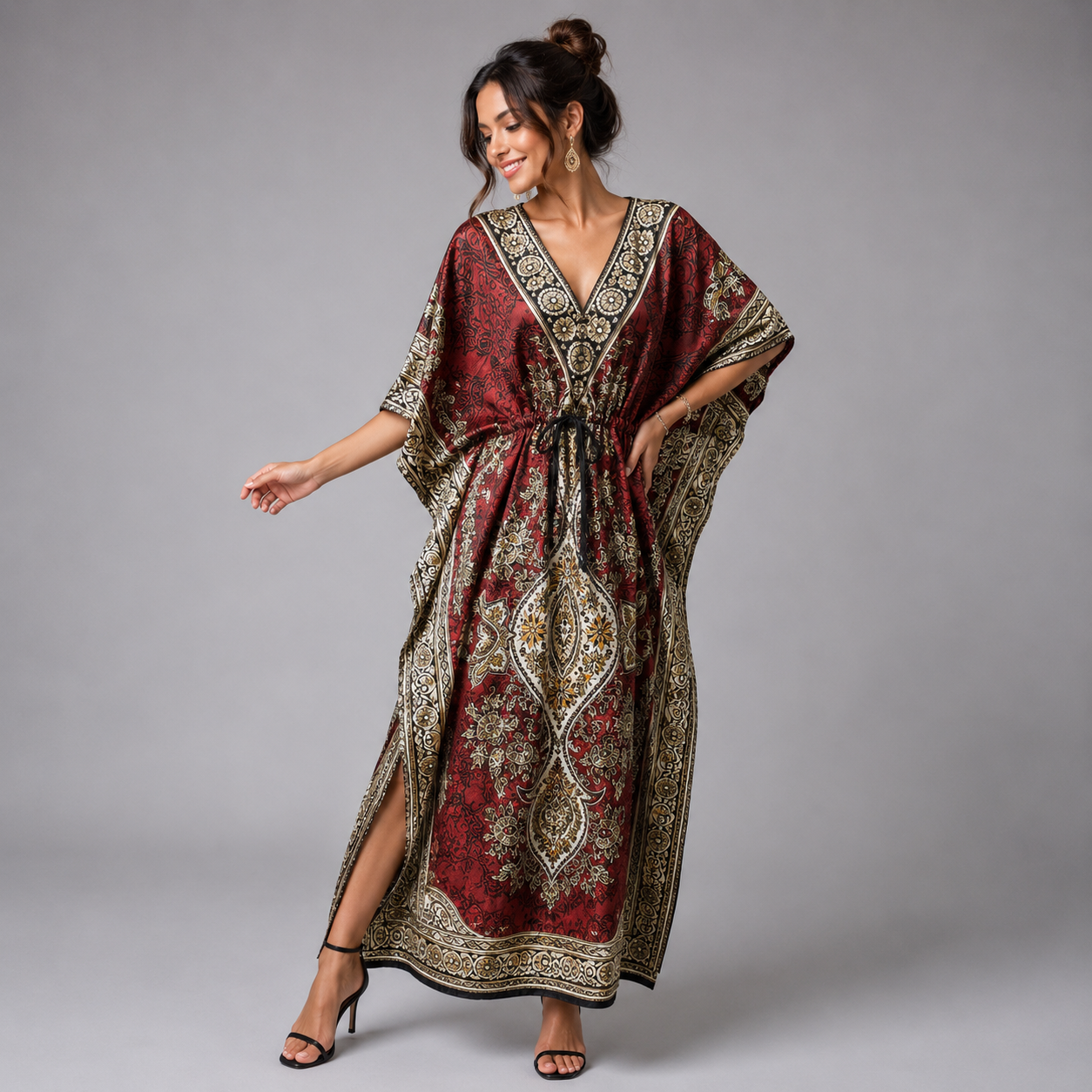 Kimono Kaftan Dresses - bohemian fashion
