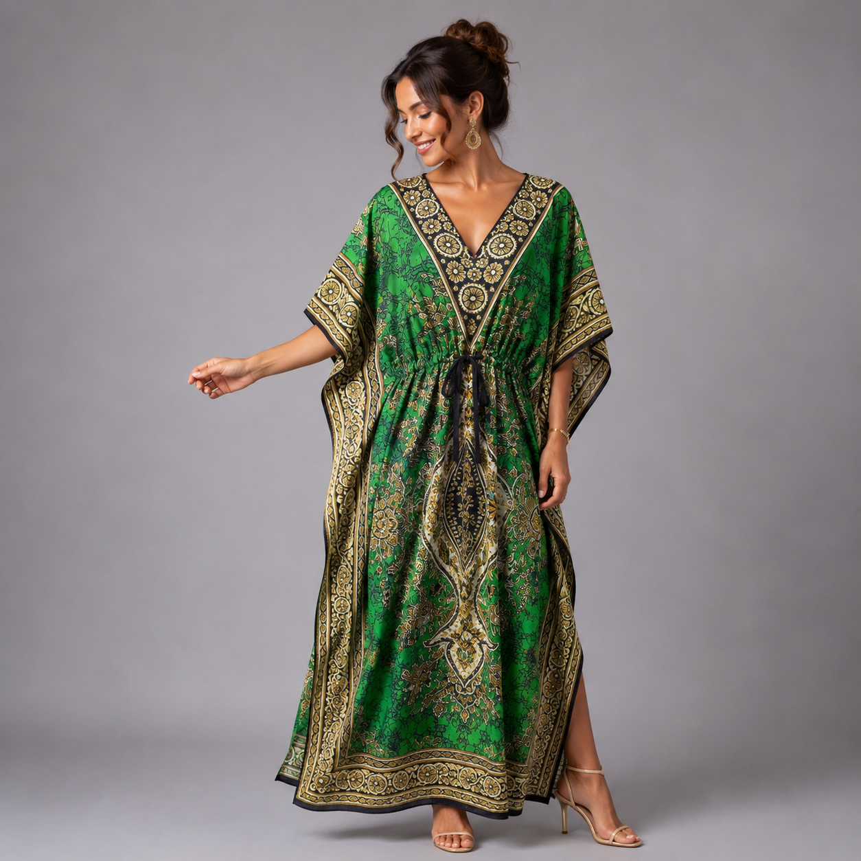 Kimono Kaftan Dresses - bohemian fashion