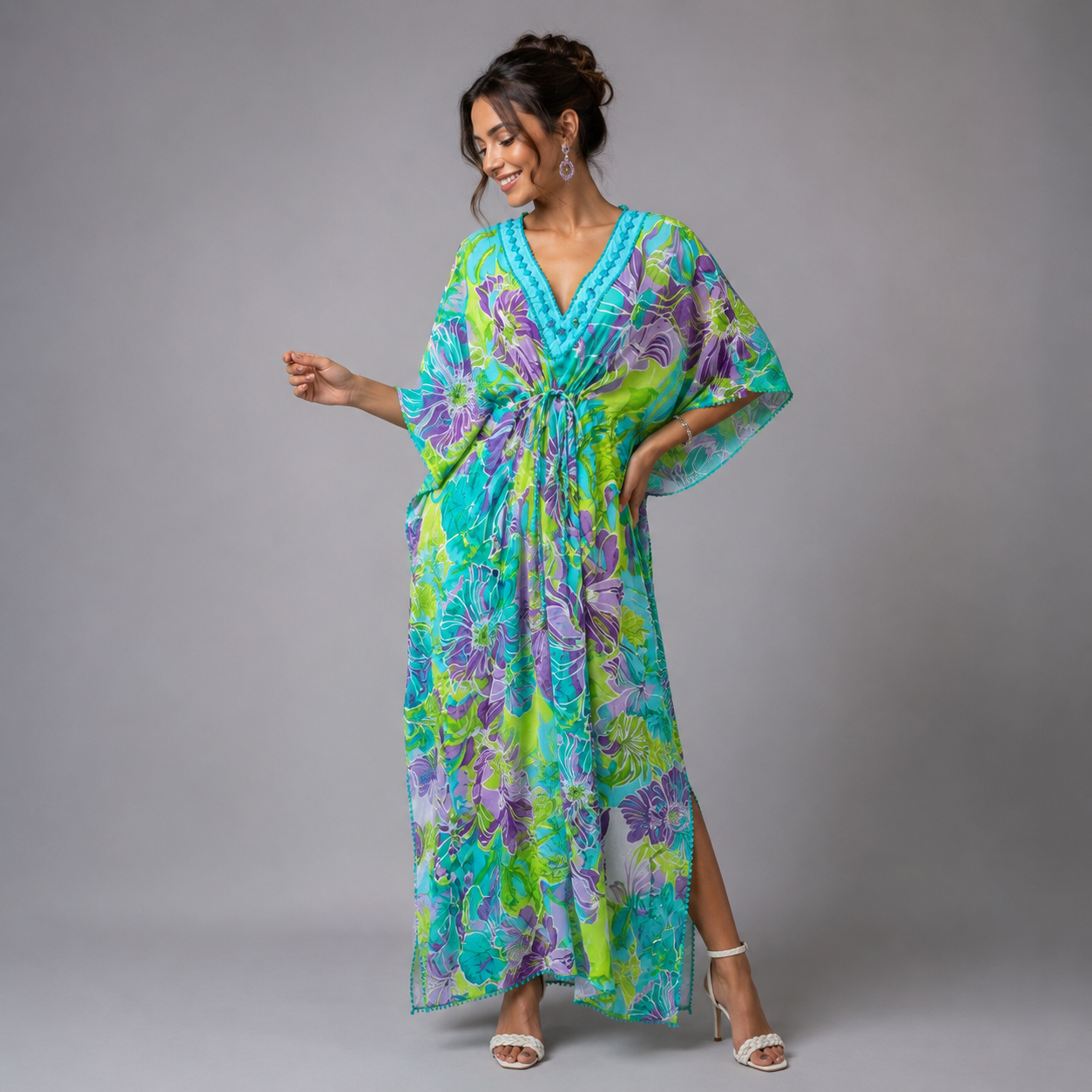 Kimono Kaftan Dresses - bohemian fashion