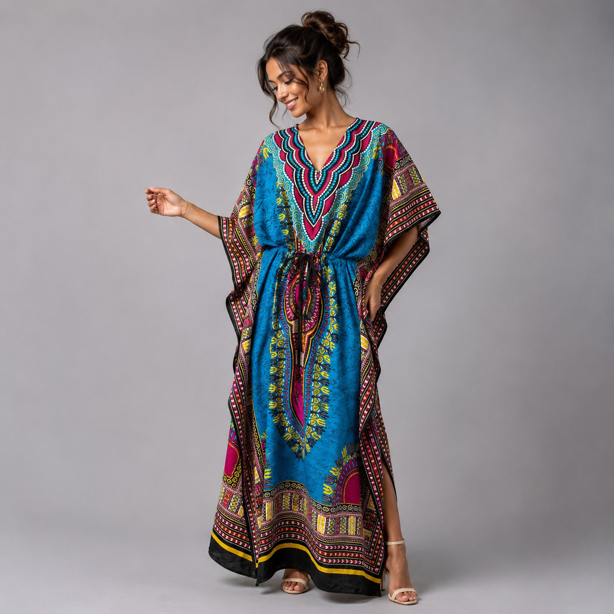 Kimono Kaftan Dresses - bohemian fashion