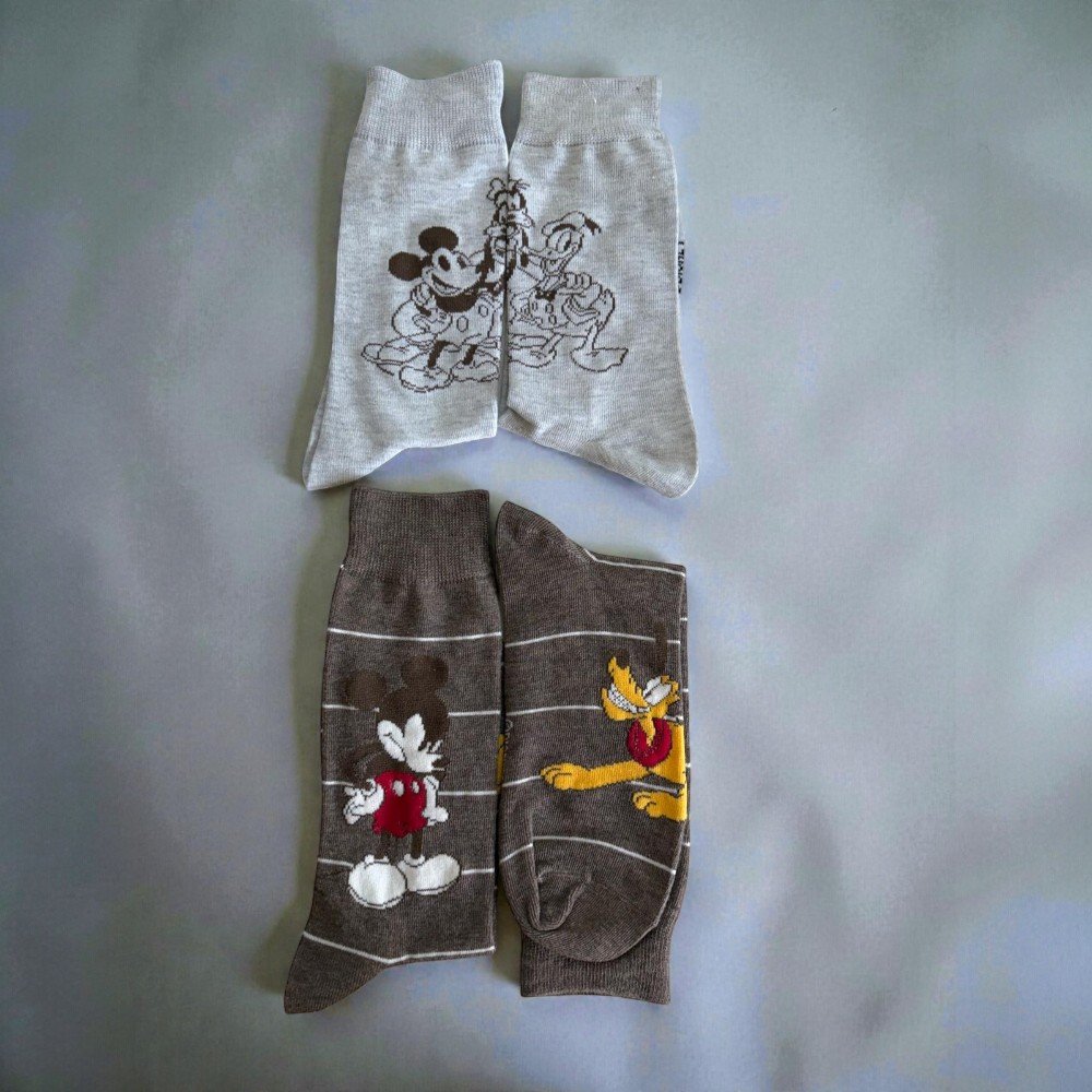 Pop Culture Crew Socks Set
