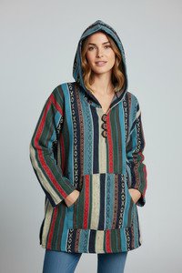 Mexican Poncho Baja Hoodie