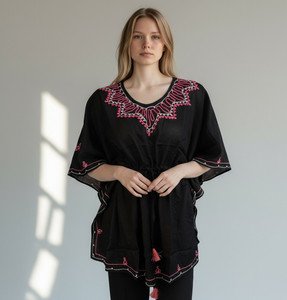 4 Mexican Embroidered Shirts - Bohemian Beauty for Women