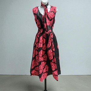 African Dresses for Women Pleated Noble African Print Casual Elegant Traditional