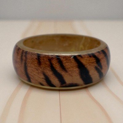 Set of 4 Assorted Chunky Retro-Style Bracelets - Mixed Styles - Image 5