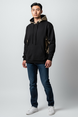 Maple Leaf Camouflage Unisex Hoodie Ideal for spring and autumn, outdoor fishing - Image 5