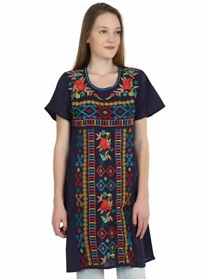 Women’s Boho Peasant Dress | Above-Knee Sundress | S-XL - Image 5