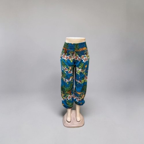 Assorted Boho Pants | Relaxed Fit Lounge Trousers | Elastic Waist Comfort Pants | Casual Statement Bottoms