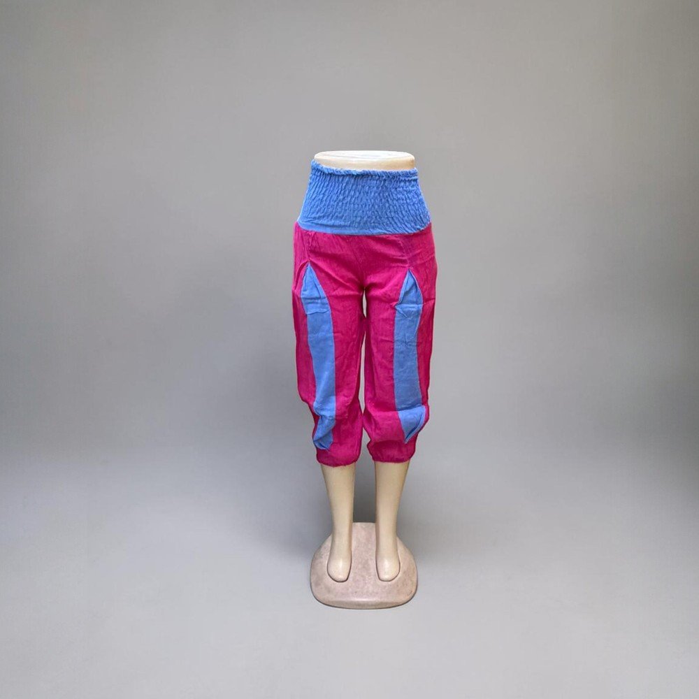 Assorted Boho Pants | Relaxed Fit Lounge Trousers | Elastic Waist Comfort Pants | Casual Statement Bottoms - Image 8