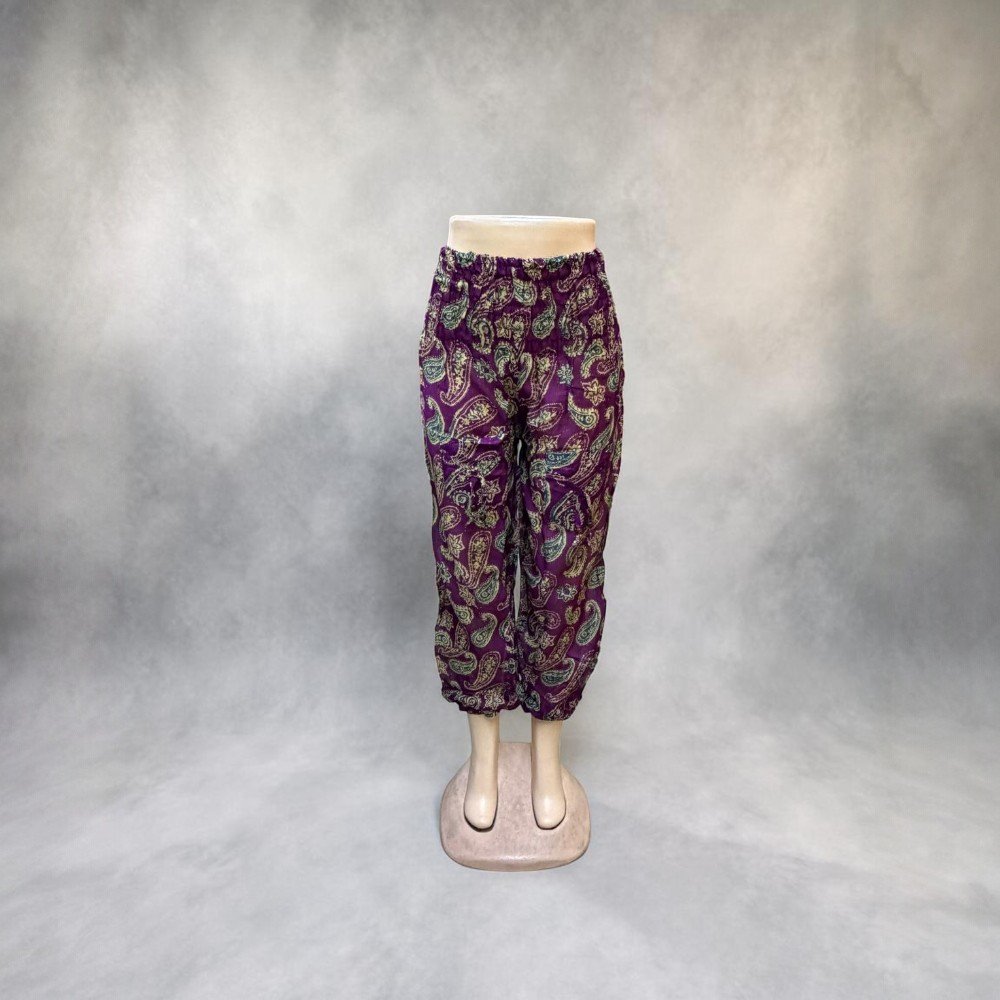 Assorted Boho Pants | Relaxed Fit Lounge Trousers | Elastic Waist Comfort Pants | Casual Statement Bottoms - Image 10