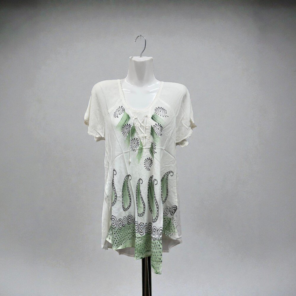 Boho Embroidered Tunic Top - bohemian fashion