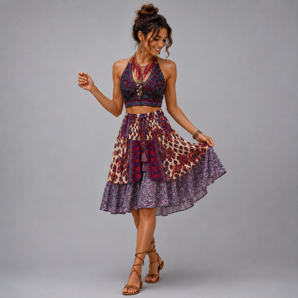 Assorted Boho Outfit Sets - Image 4