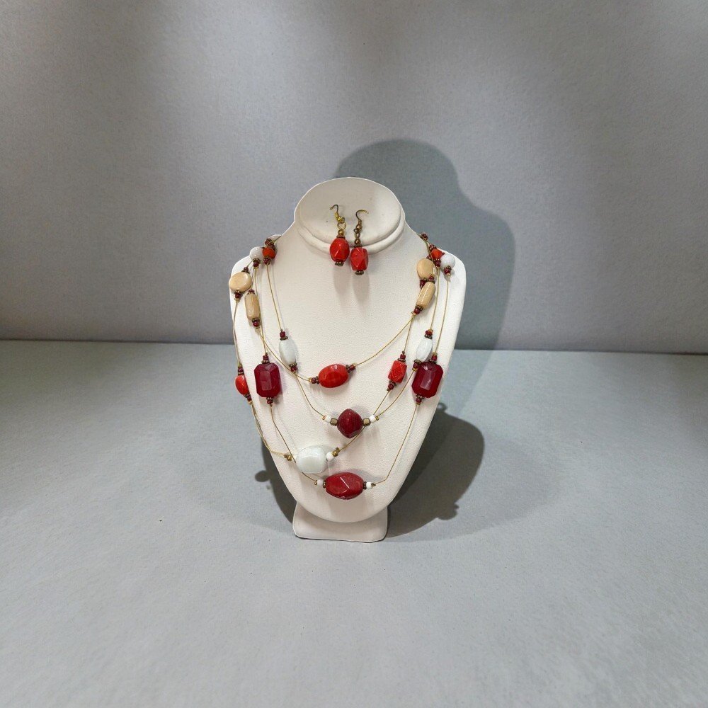 Necklace & Earring Sets | Bold Fashion Jewelry | Layered & Beaded Accessories | Gift for Her - Image 6