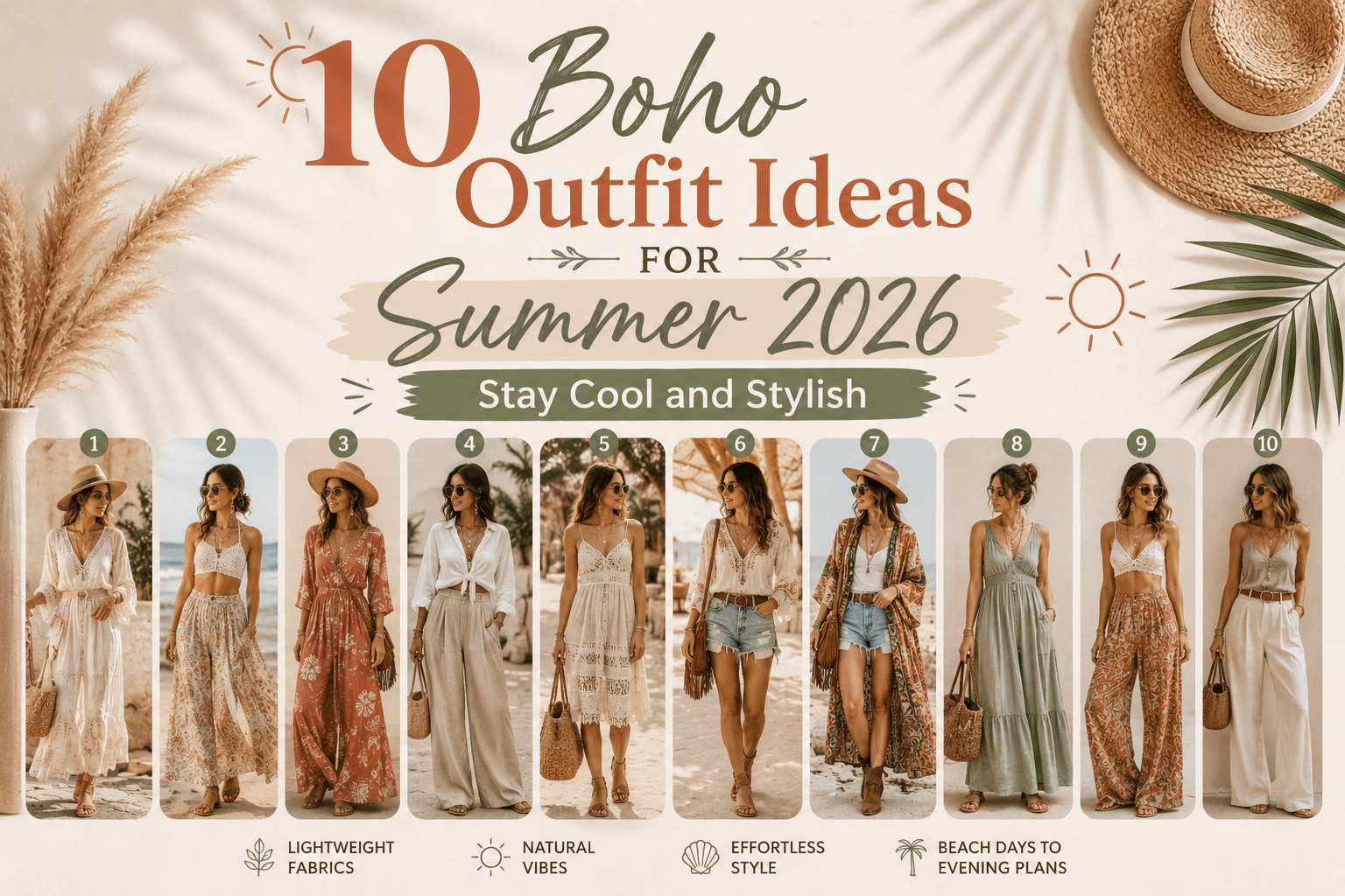 10 Boho Outfit Ideas for Summer 2026: Stay Cool and Stylish