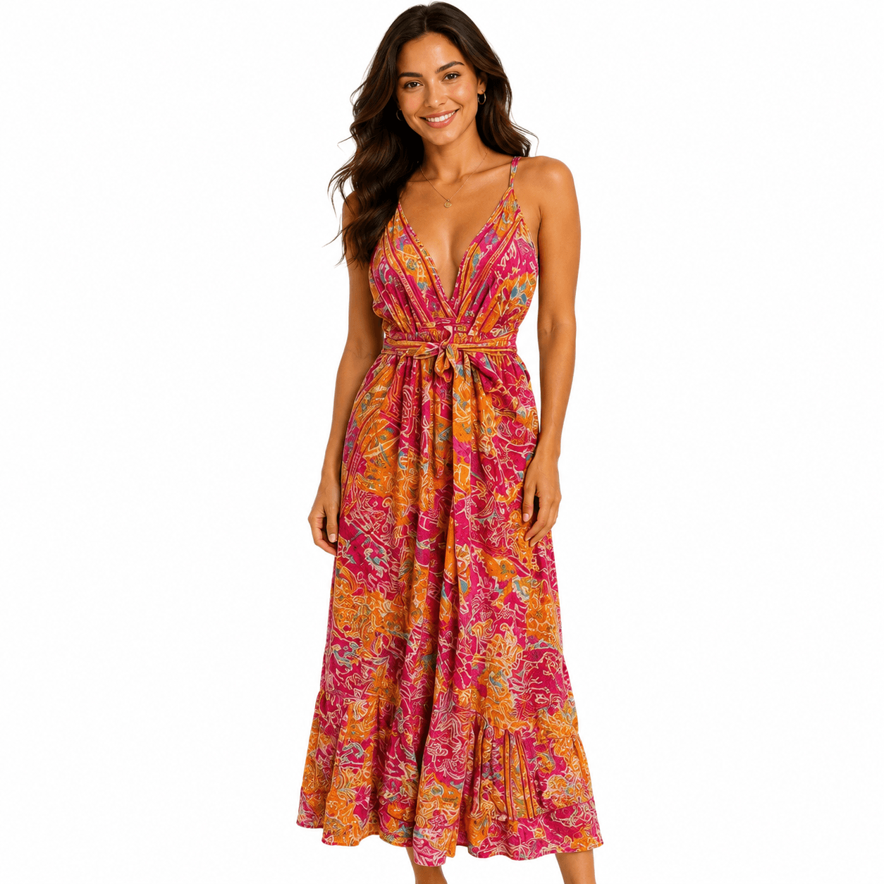 Bohemian Maxi Summer Dress - bohemian fashion