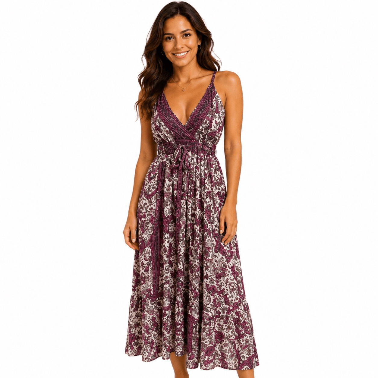 Bohemian Maxi Summer Dress - bohemian fashion