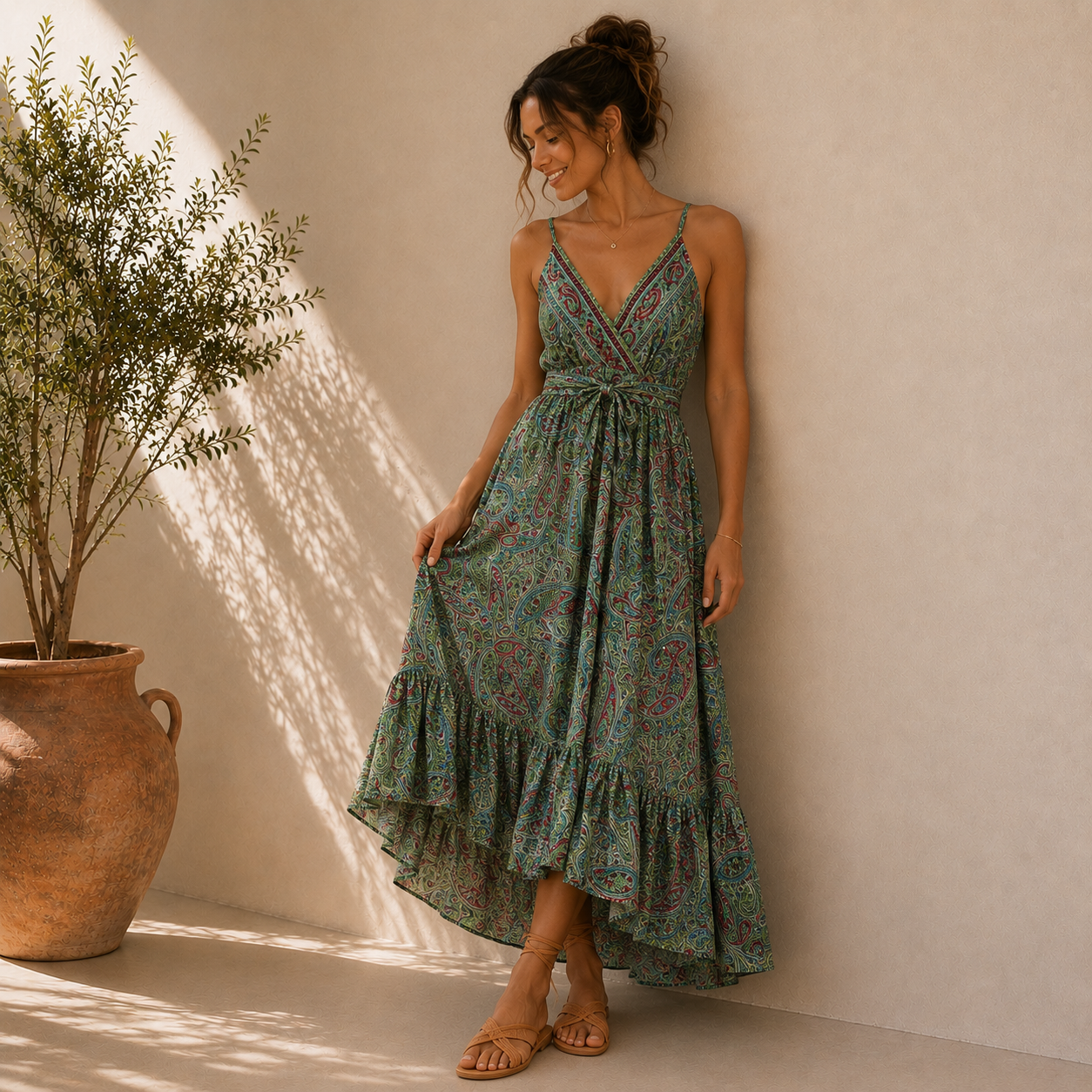 Bohemian Maxi Summer Dress - Image 2