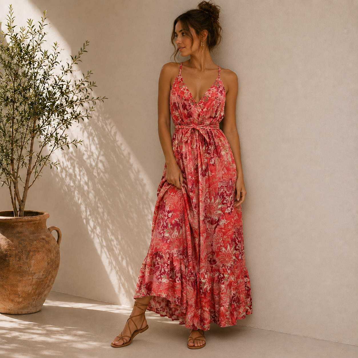 Bohemian Maxi Summer Dress - Image 15
