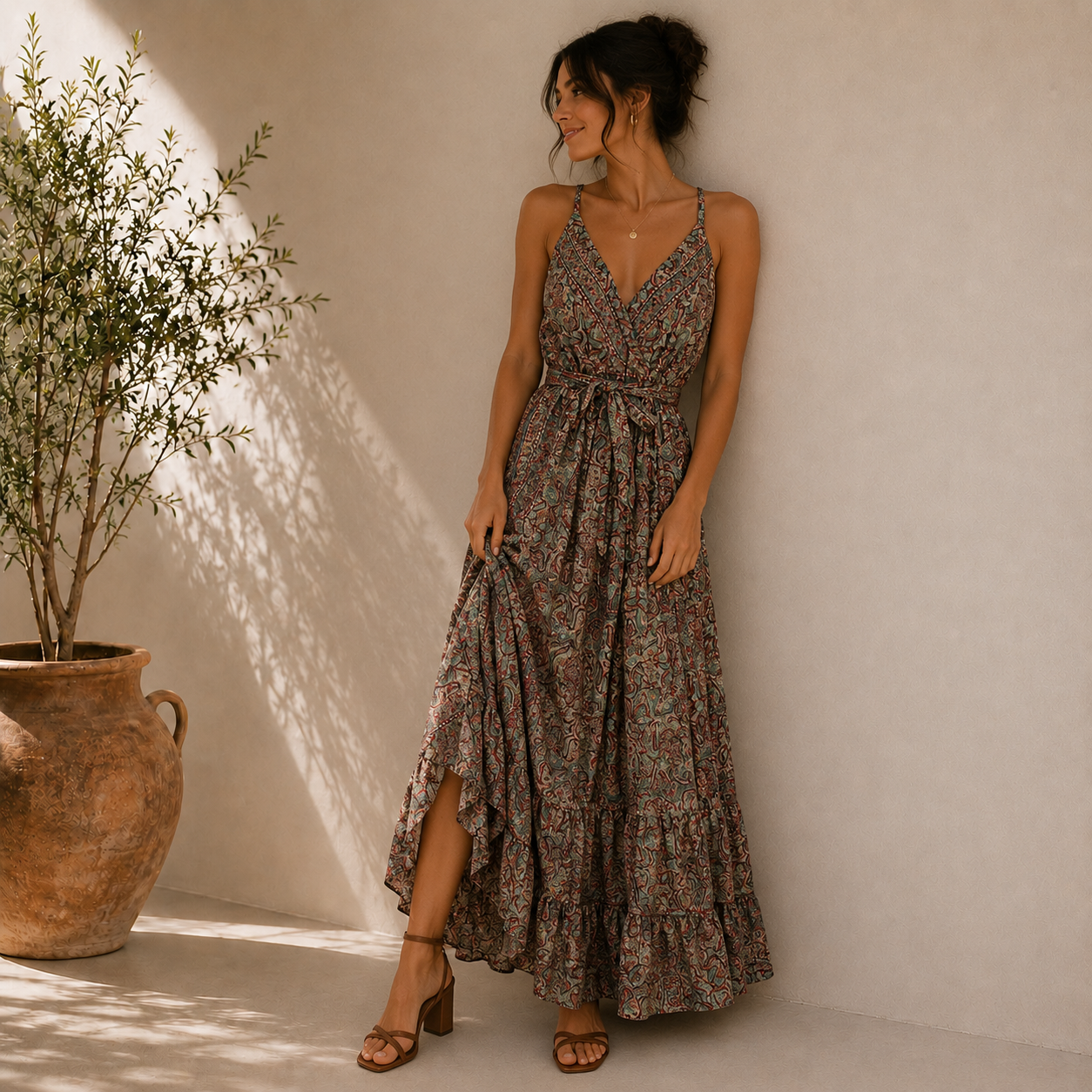 Bohemian Maxi Summer Dress - Image 17