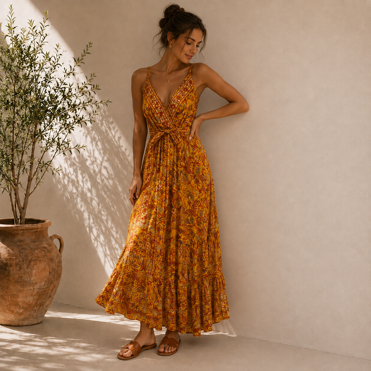 Bohemian Maxi Summer Dress - Image 5