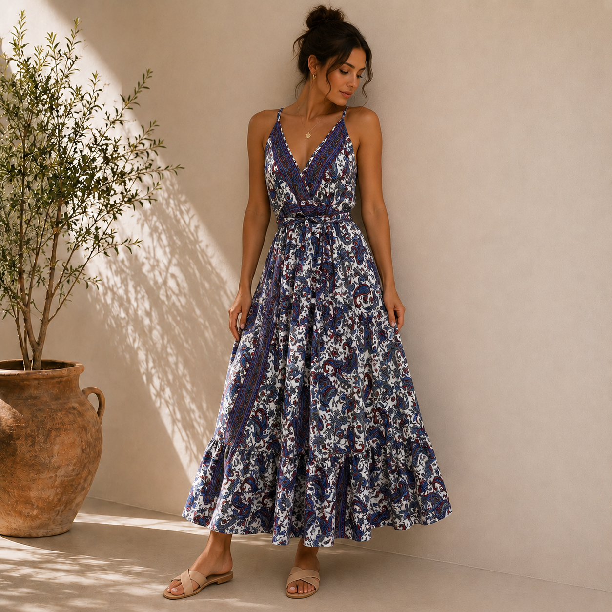 Bohemian Maxi Summer Dress - Image 8