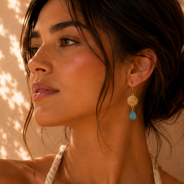 Statement Dangle Earrings | One Size Fashion Jewelry | Boho Chic Earrings for Women | Lightweight Everyday Accessories - Image 11