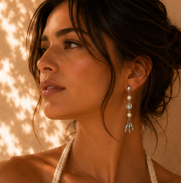 Statement Dangle Earrings | One Size Fashion Jewelry | Boho Chic Earrings for Women | Lightweight Everyday Accessories - Image 16