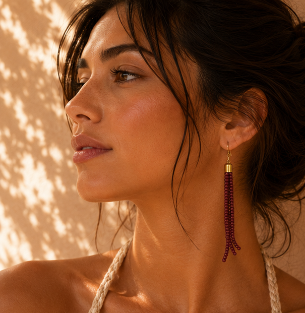 Statement Dangle Earrings | One Size Fashion Jewelry | Boho Chic Earrings for Women | Lightweight Everyday Accessories - Image 9