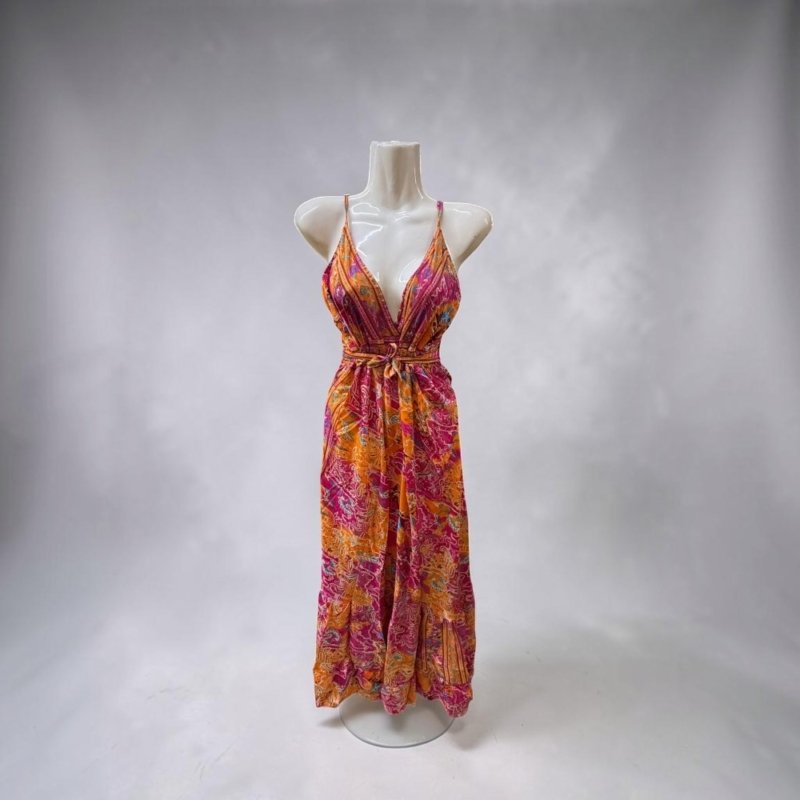 Bohemian Maxi Dress | Lightweight Summer Sundress | Flowy Festival Dress