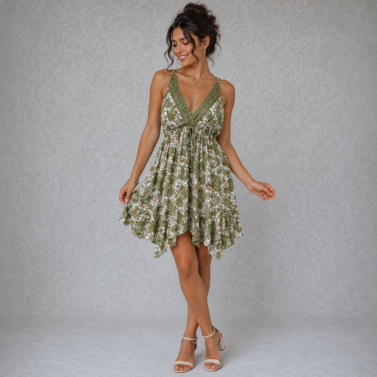 Boho Summer Sundress - bohemian fashion