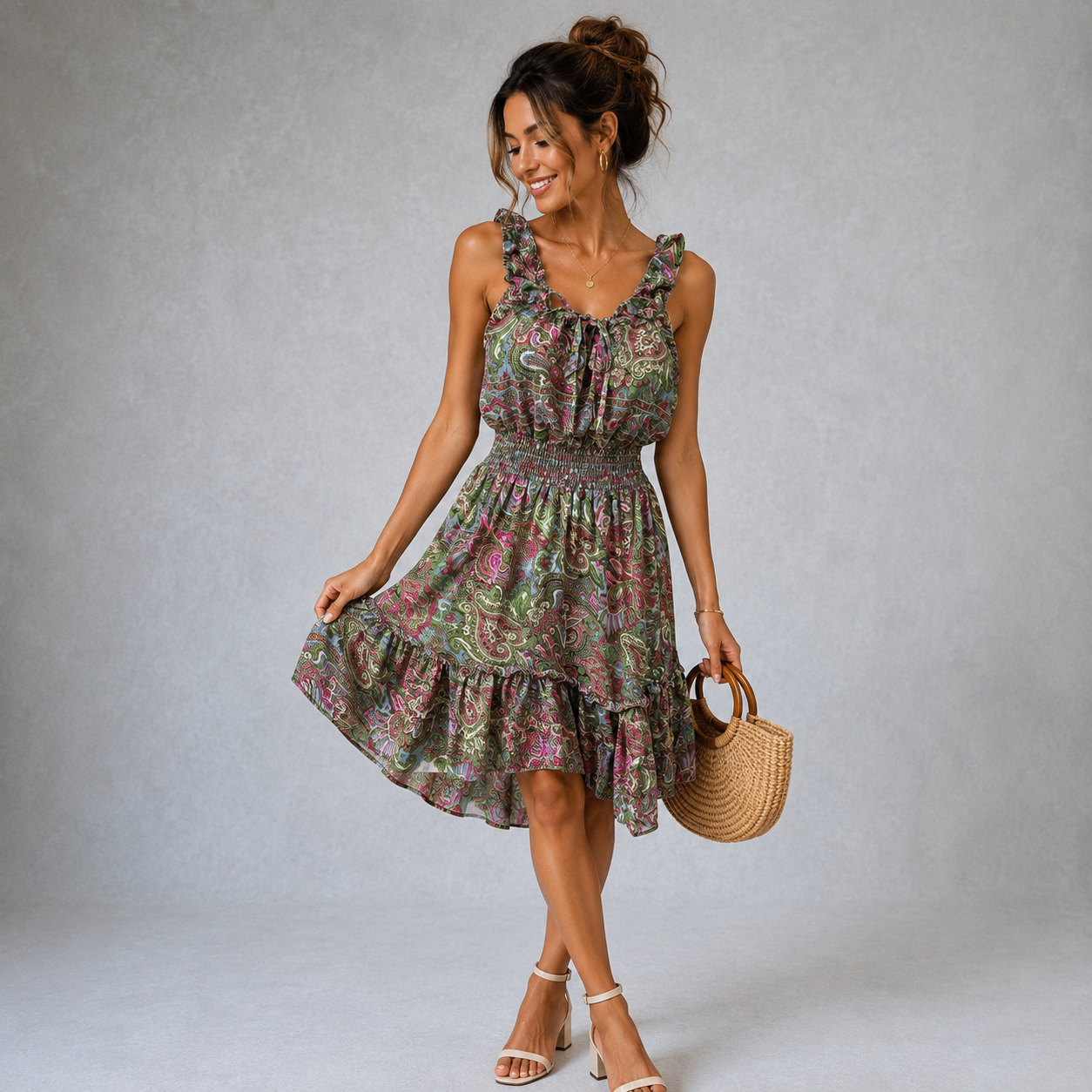 Boho Summer Sundress - bohemian fashion