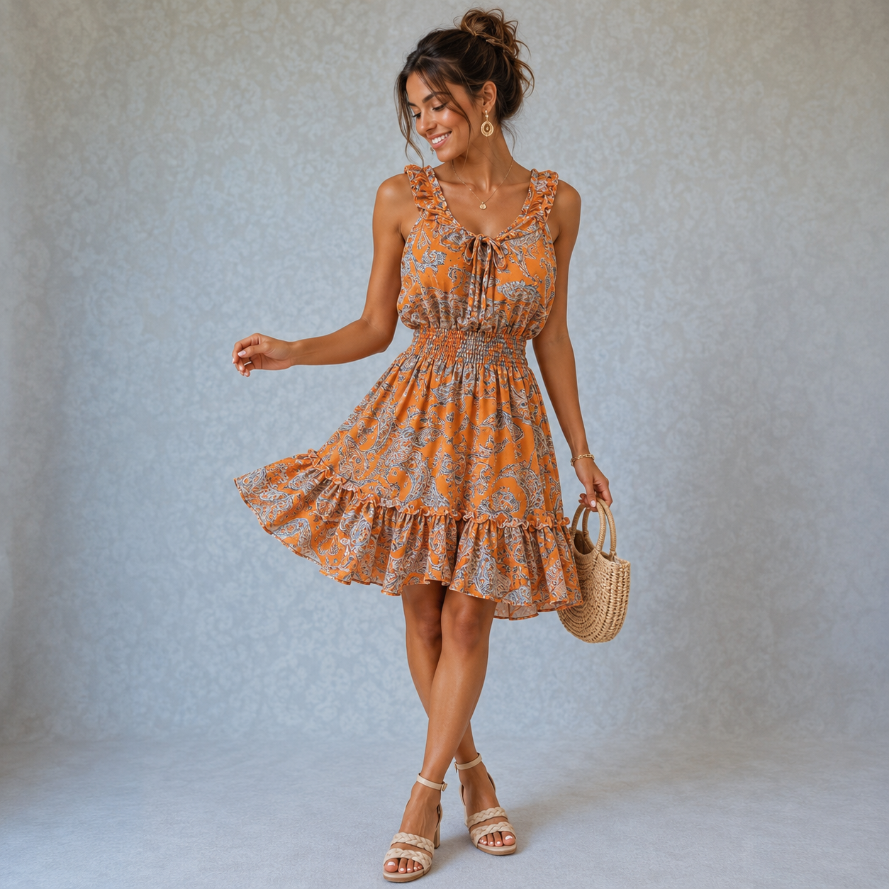 Boho Summer Sundress - bohemian fashion